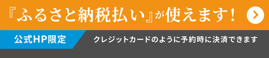ふるさと納税払いが使えます。